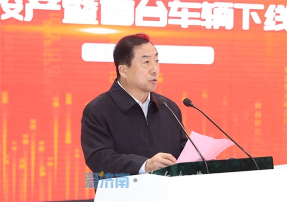 李干杰调研中国重汽智能网联（新能源）重卡项目